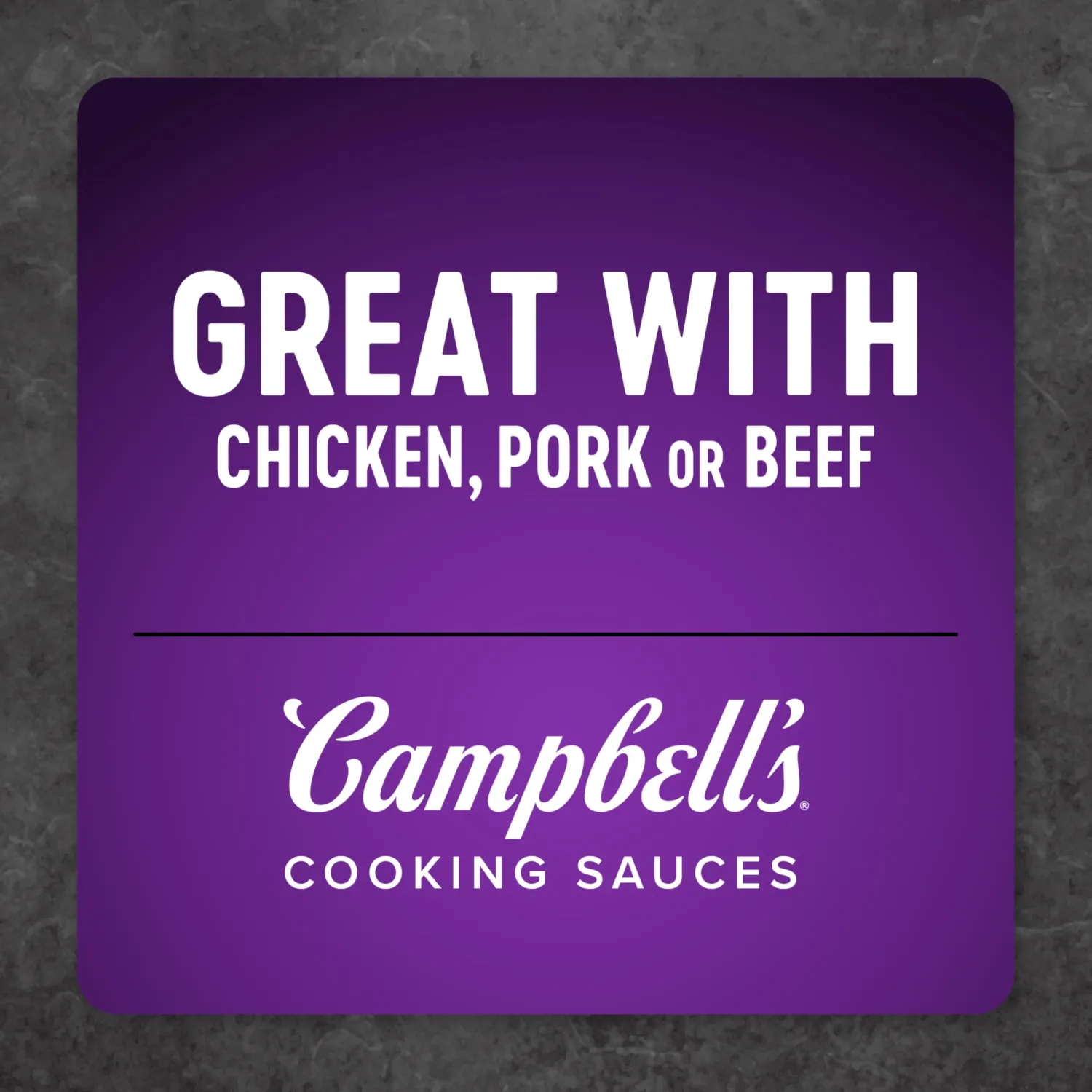 Campbell's Cooking Sauces, Savory Marsala, 11 Oz Pouch