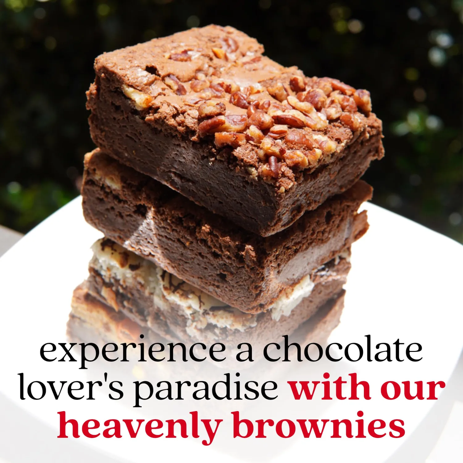 David's Cookies Assorted Brownies Gift Tin - 20 Slices of Individually Wrapped Gourmet Brownies - Delicious Variety of Flavors, Fresh Baked Snacks - Ideal Brownies Gift Basket For Special Occasions