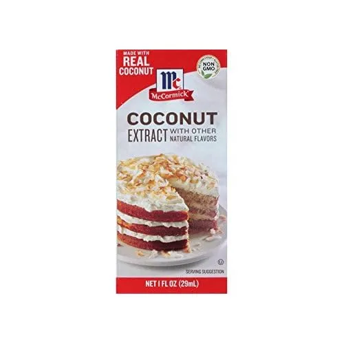 Mccormick Coconut Extract, 1 Ounce Pack of 2