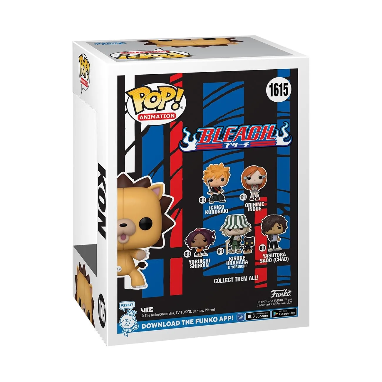 Funko POP Animation: Bleach - Kon - Bleach - Collectable Vinyl Figure - Gift Idea - Official Merchandise - for Kids & Adults - Anime Fans - Model Figure for Collectors and Display