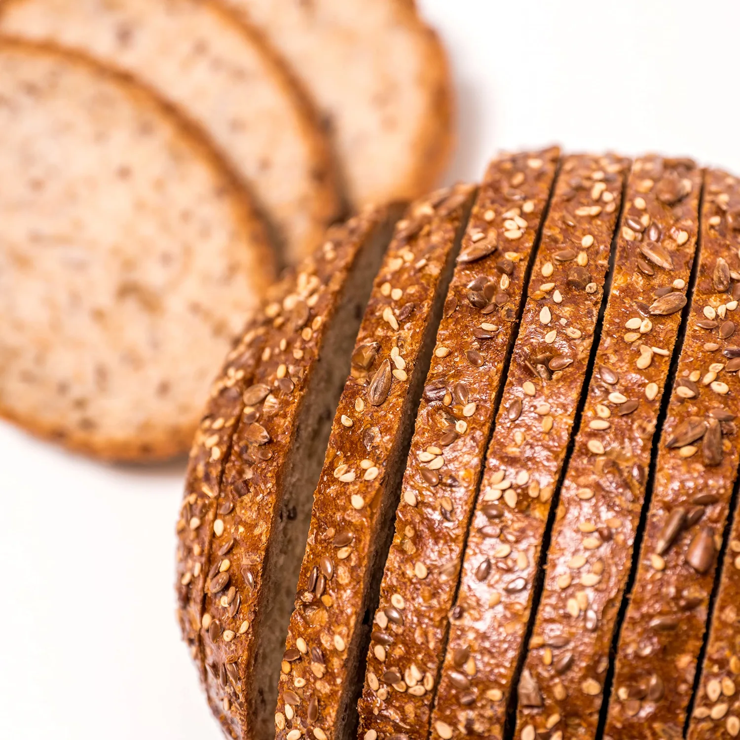 C'O Bakery Artisan Bread Multi Grain Boule - Handmade, All Natural, High Fiber, Sliced Sandwich Loaf Multipack (Pack of 4 Loaves)