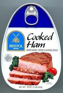 BRISTOL HAM COOKED CANNED 16 OZ