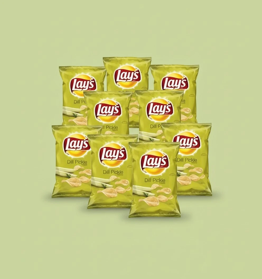 LAY'S® Dill Pickle Flavored Potato Chips, 1.5 ounce bags (Pack of 8)