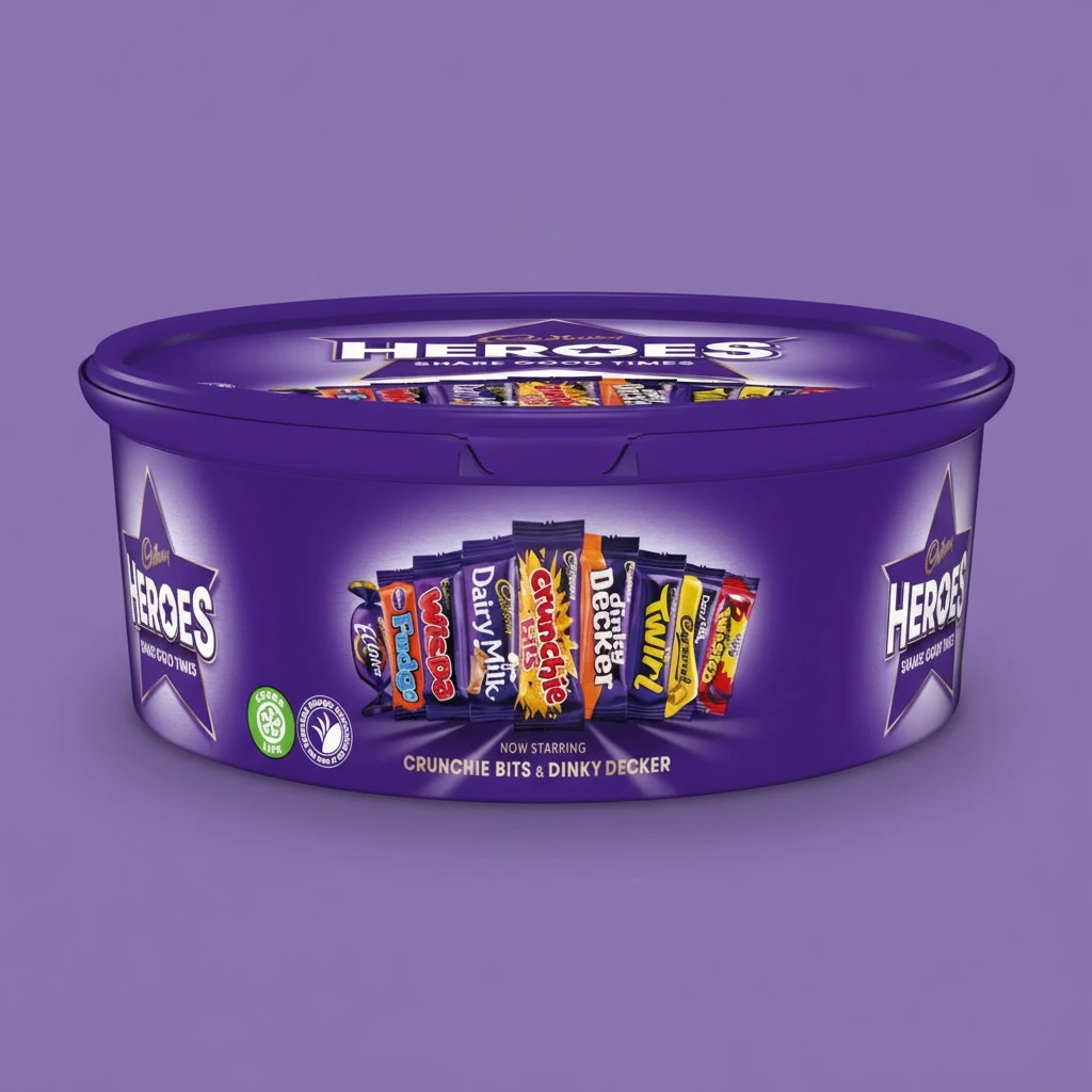 Cadbury Heroes Chocolate Tub 550g