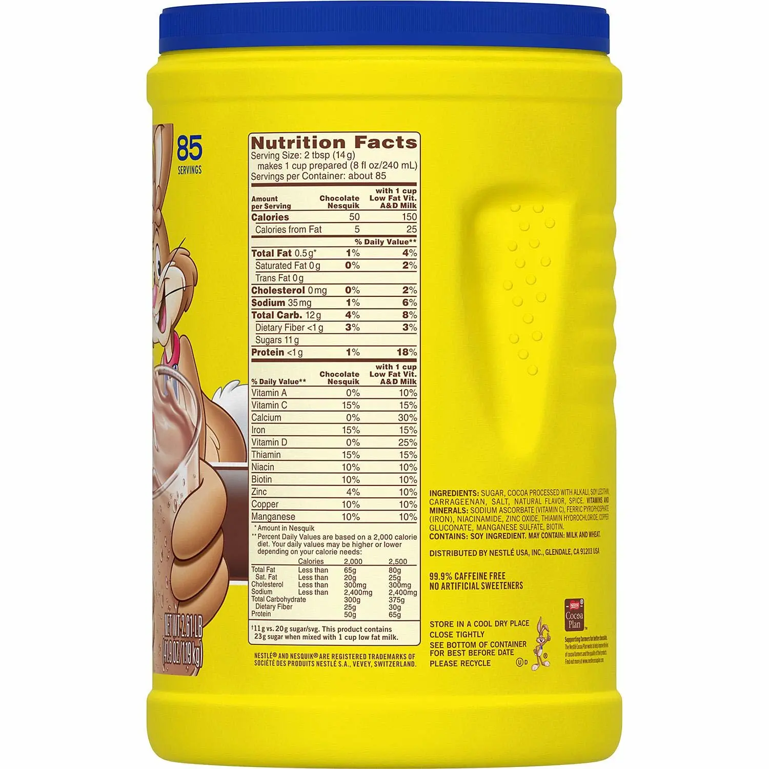 Nestle Nesquik Chocolate-Flavored Powder (2.61 lb.) - Flavor of your choice 1