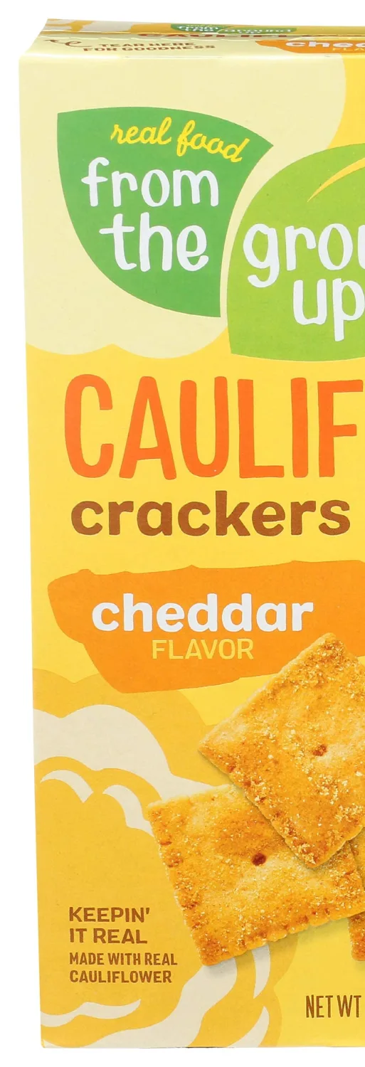 From the Ground Up - Cauliflower Crackers Cheddar - 4 oz.