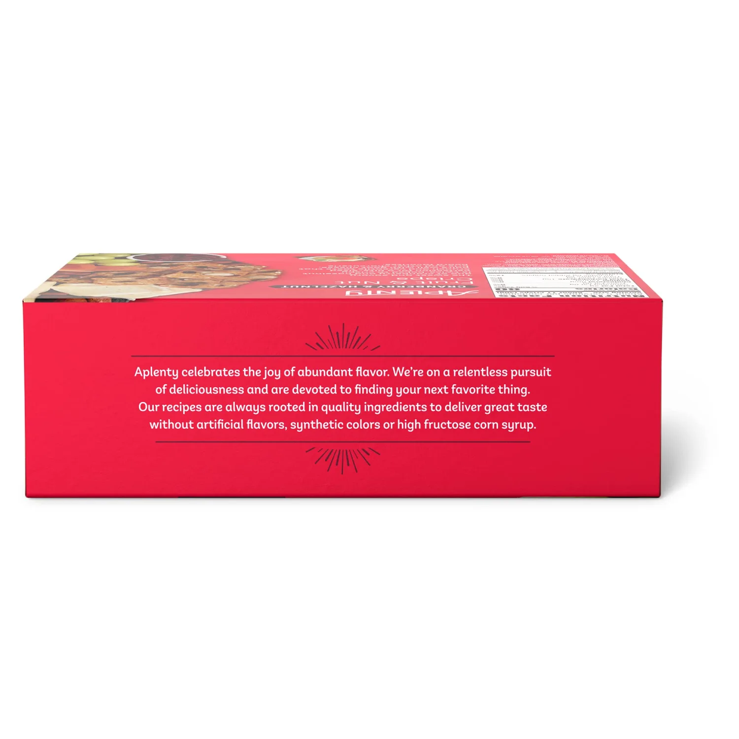 Amazon Brand, Aplenty Fruit & Nut Crisps, Cranberry & Hazelnut, 5.3 Oz