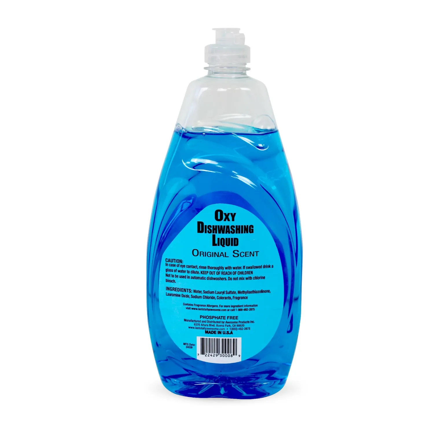 La's Totally Awesome Ultra Dish Cleaner - Original Scent, 30 fl oz (Pack of 3) - Dishwashing Liquid Dish Soap