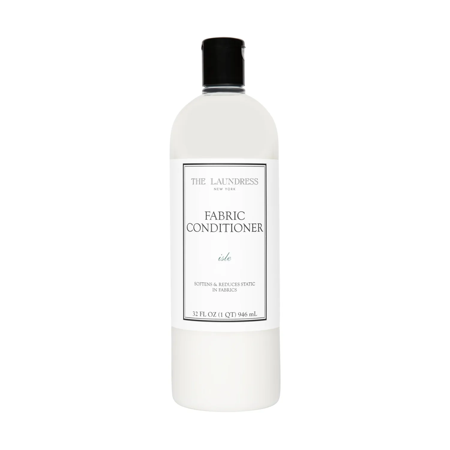 The Laundress Isle Fabric Conditioner, Soften Fabrics, Reduces Static, Concentrated Fabric Softener Liquid, Isle Scent, 32 Fl Oz