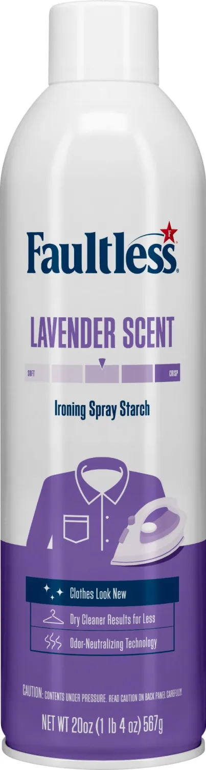 Faultless 20oz. Fresh Lavender Scent Starch (Single Can)