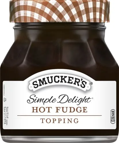 Smucker's Simple Delight Hot Fudge Topping, 11.5 oz