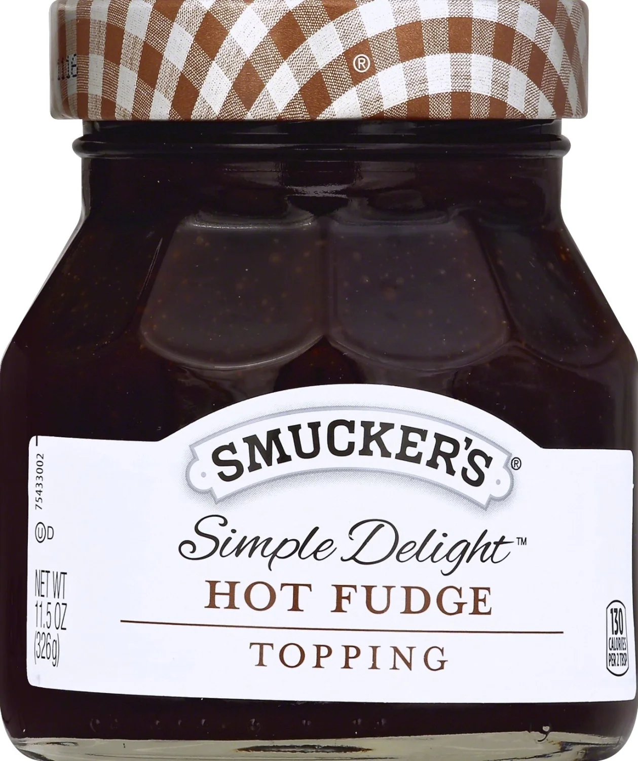 Smucker's Simple Delight Hot Fudge Topping, 11.5 oz