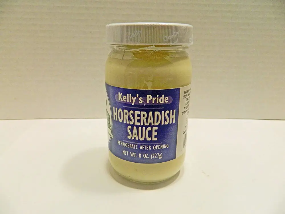 Kelly's Pride- Horseradish Sauce, Horseradish Mustard, & Cocktail Sauce, 8 oz jars, Horseradish Made from 100 Percent Fresh Grated Horseradish Root!