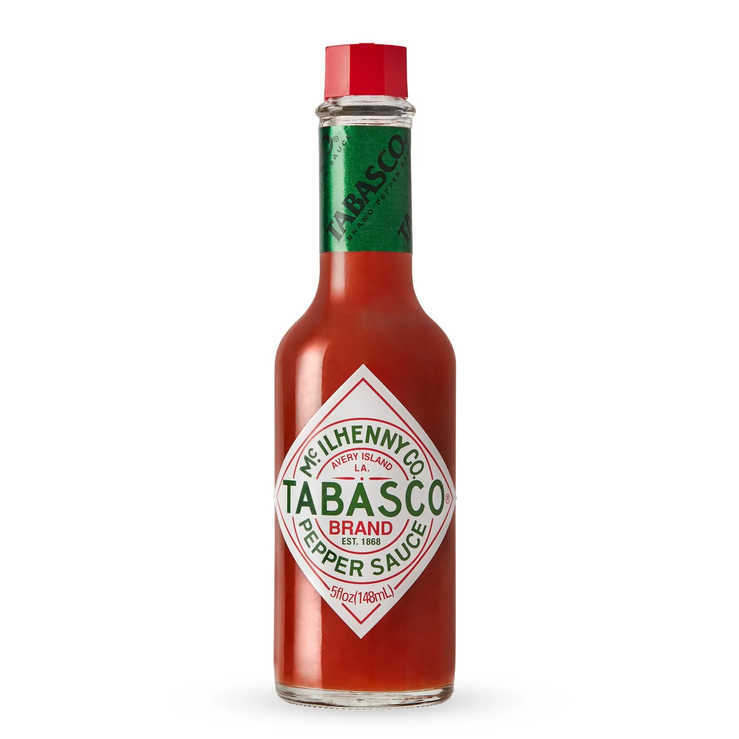 Tabasco Hot Sauce, Original Red Pepper, 5 oz
