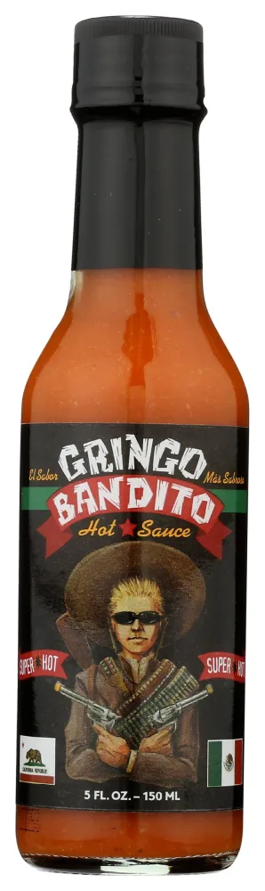 Gringo Bandito Sauce Super Hot, 5 fl oz