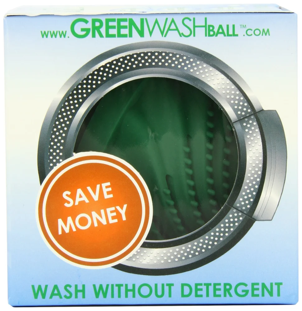 Green Wash Ball Laundry Ball, Wash Without Detergent
