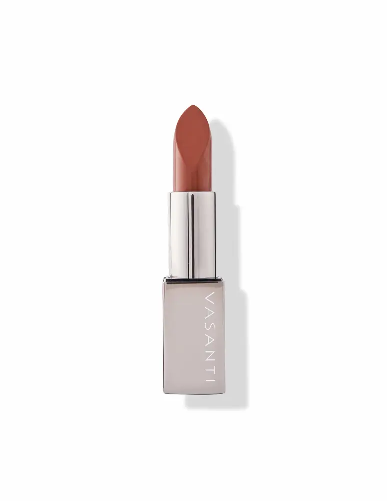 VASANTI My Time Lipstick (Your Time) - Long-Lasting Hydrating Rich in Colour Gel Matte Beauty Lipstick - Paraben-Free, Never Tested on Animals