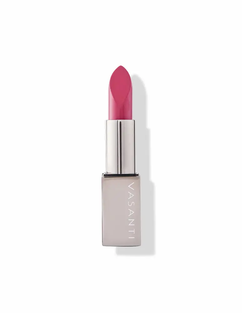 VASANTI My Time Lipstick (Party Time) - Long-Lasting Hydrating Rich in Colour Gel Matte Beauty Lipstick - Paraben-Free, Never Tested on Animals