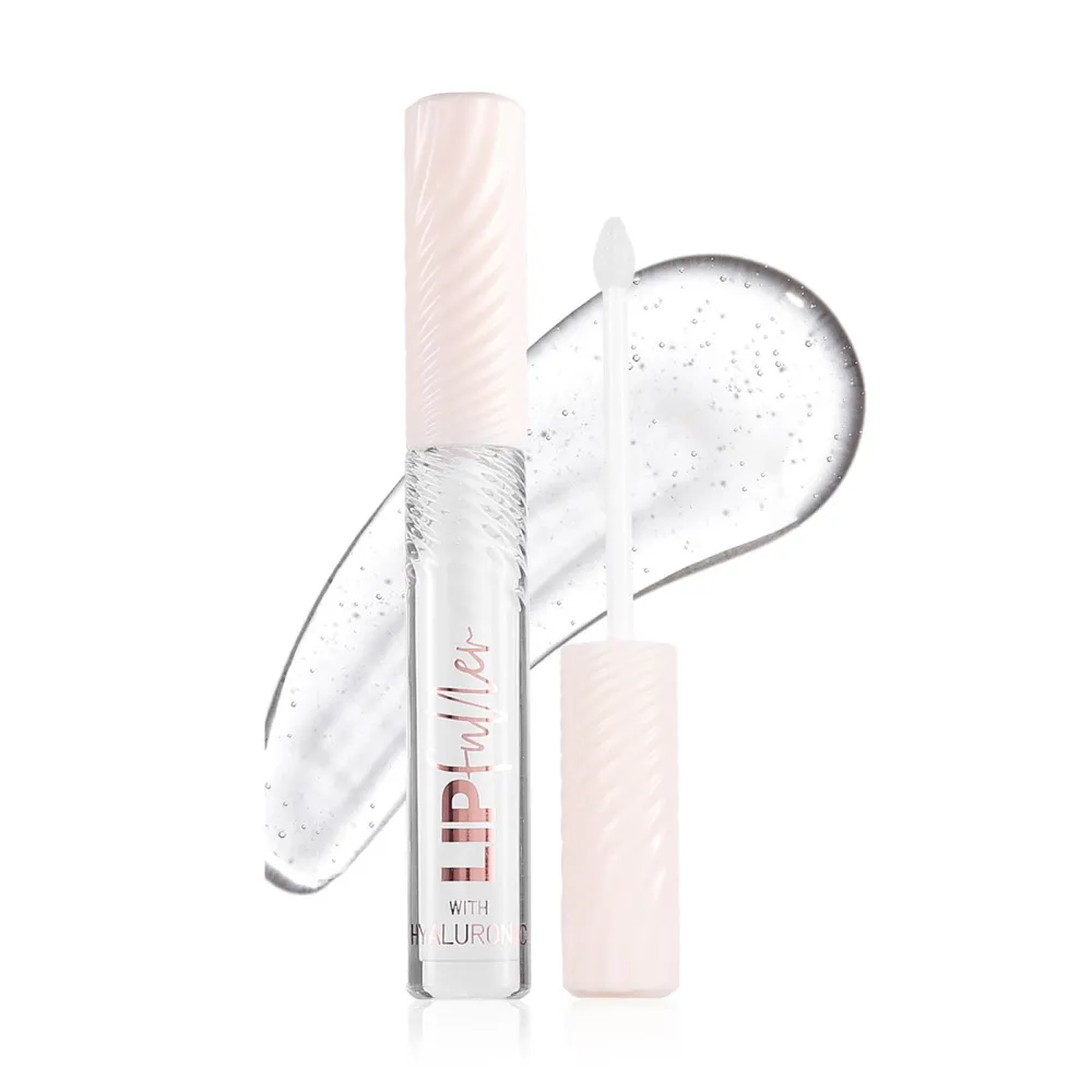 Clear Lip Gloss Oil, Hyaluronic Acid Lip Gloss Moisturizing Hydrating Lip Gloss Mirror Lip Glaze Oil Natural Plumper Plumping Lip Gloss Sheer Lip Gloss ​Vegan Tinted Lip Gloss(01#)