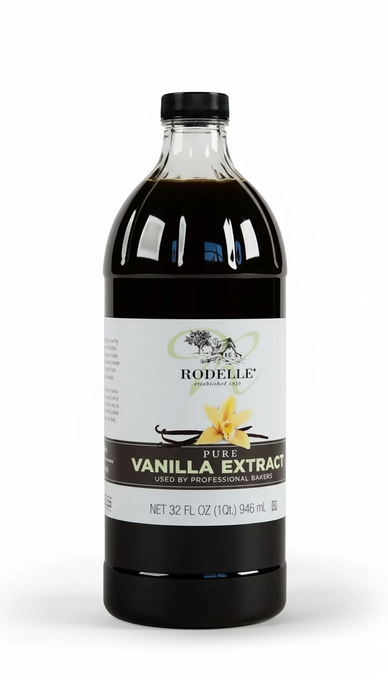 Rodelle Pure Vanilla Extract, 32 Ounce