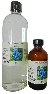 Blueberry Flavoring Extract - TTB-Approved Natural Flavoring for Baked Goods - Beverages - Non-GMO - Kosher - Vegan - 16 oz