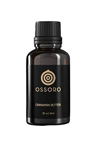 Ossoro Cinnamon Butter Flavour Essence Pure Gluten-Free Flavor Essence For Food Flavoring for Baking 1 Fl Oz Bottle Used For Cakes, Ice creams