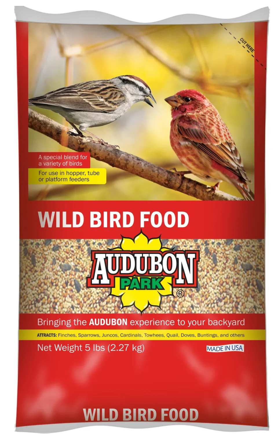 Audubon Park 12249 Wild Bird Food, 5-Pounds