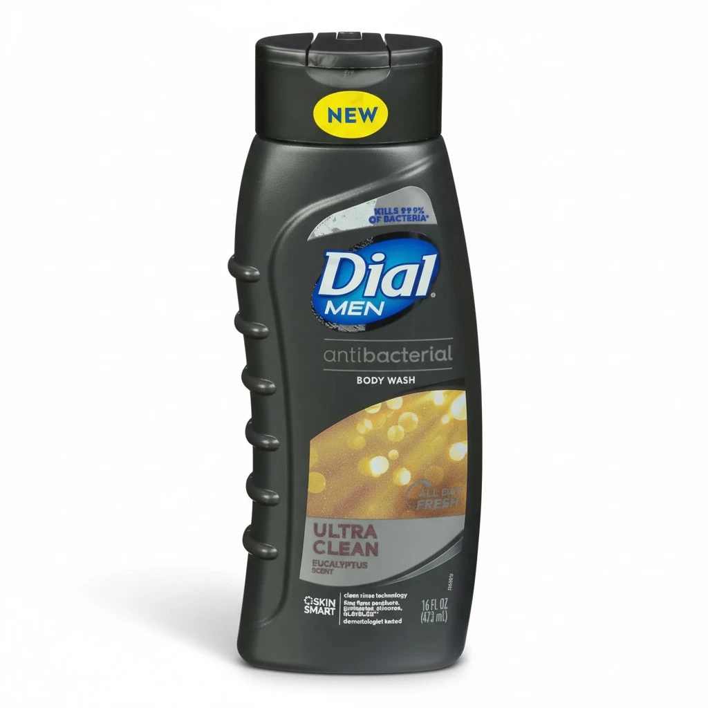Dial, Body Wash Mens Aintibacterial Ultra Clean Eucolyptus, 16 Fl Oz