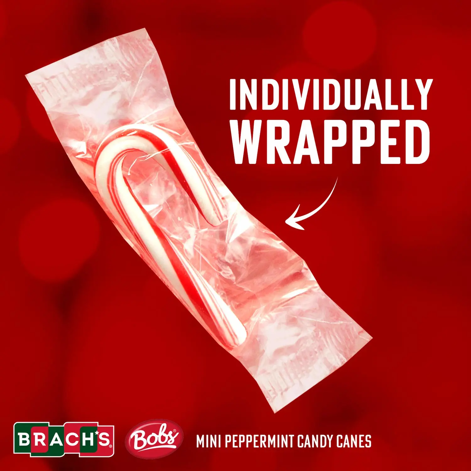 Brach's Mini Candy Canes Tub, 260 Count (Pack of 2)