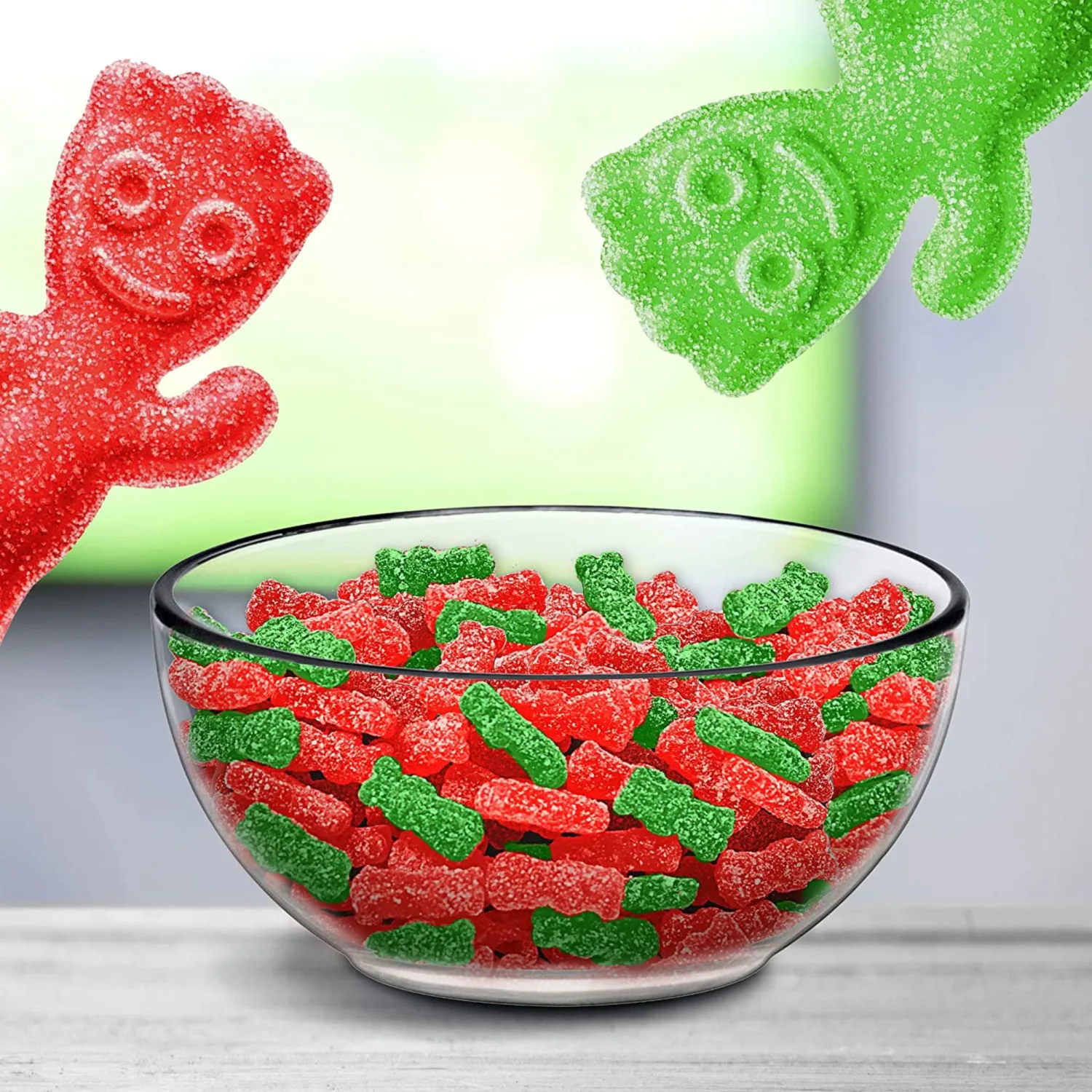 Needzo Sour Patch Kids Christmas 2024 Movie Theater Box Candy, Holiday Themed Candies for Goodie Bags and Stocking Stuffers, Pack of 3