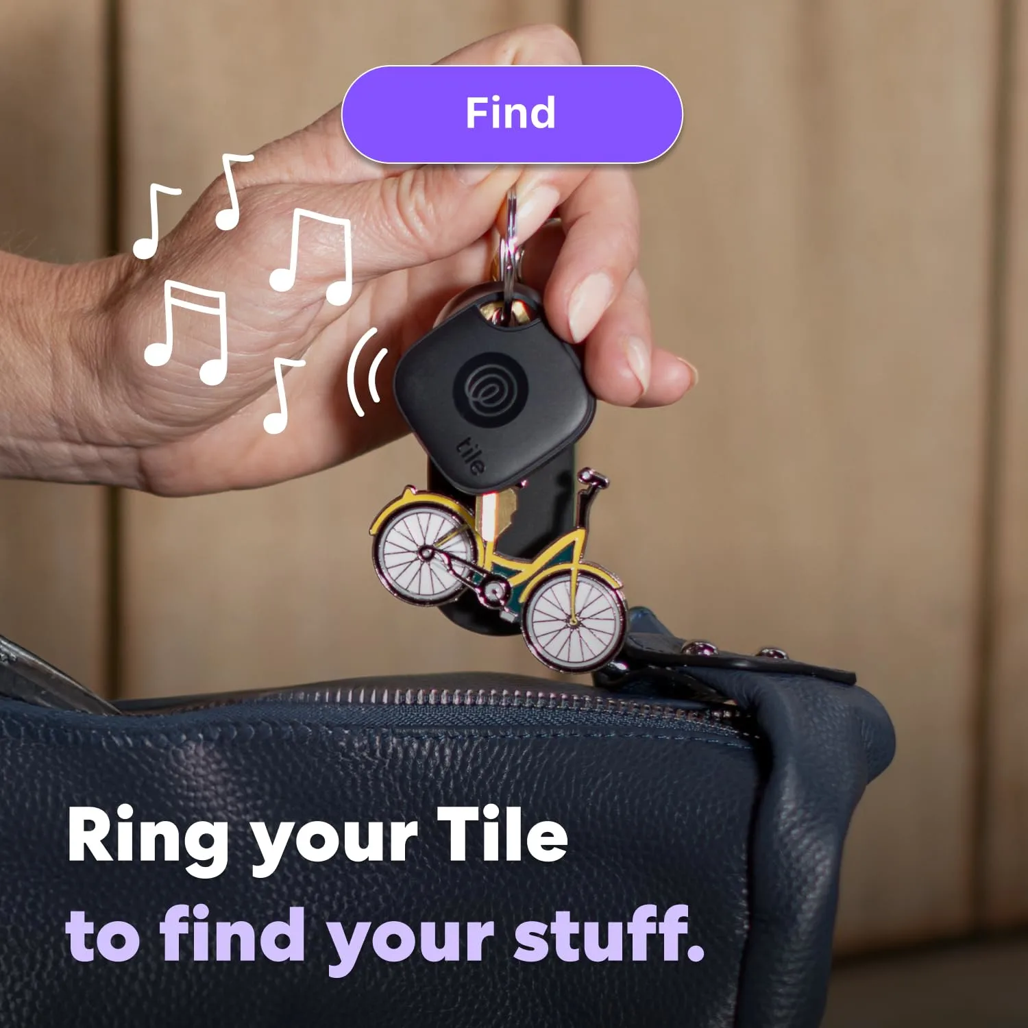Tile by Life360 Mate (2024) Bluetooth Tracker, Keys Finder and Item Locator for Keys, Bags and More. Phone Finder. Both iOS and Android Compatible. 1-Pack (Aqua Lemon)