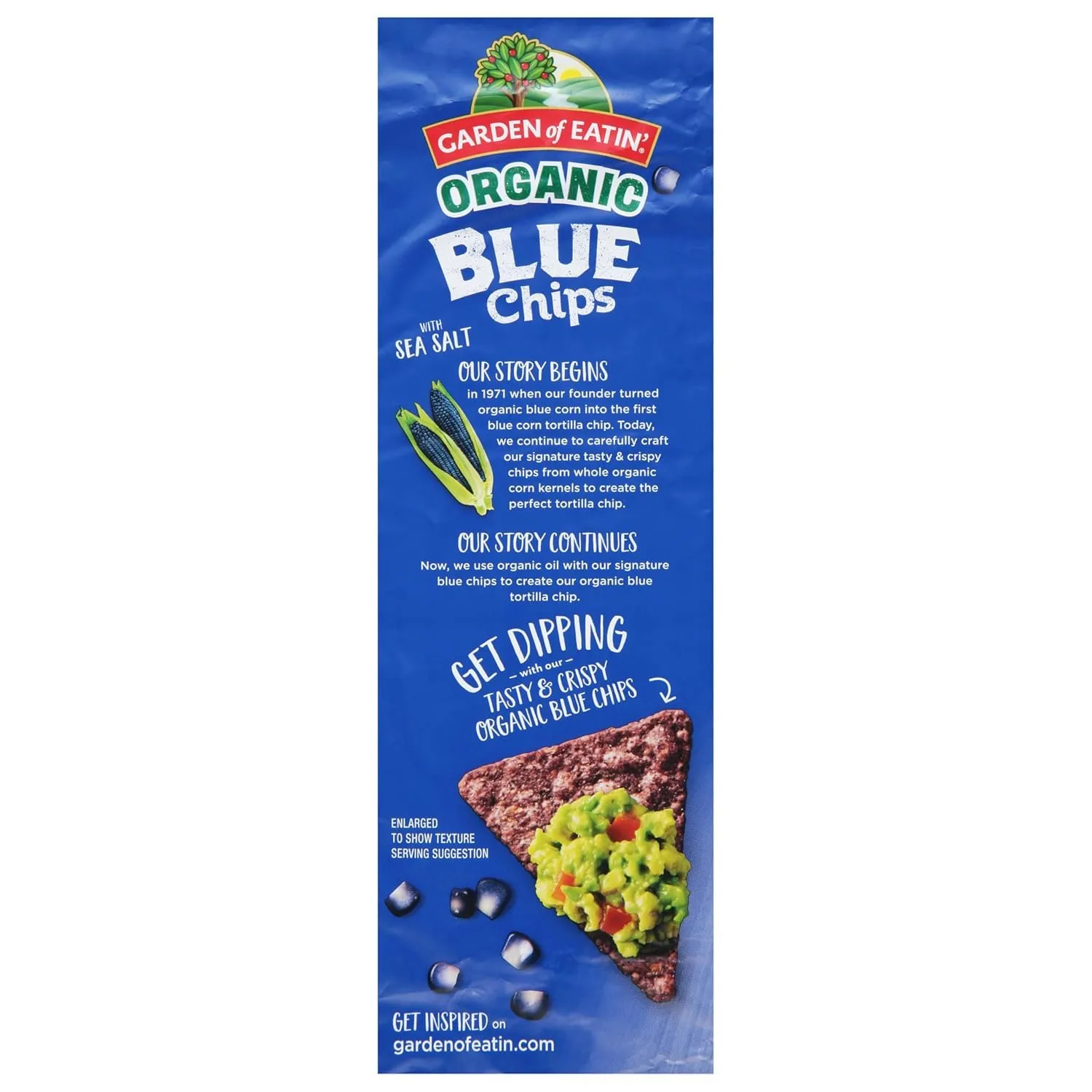 Garden of Eatin' Organic Blue Corn Tortilla Chip 14 oz