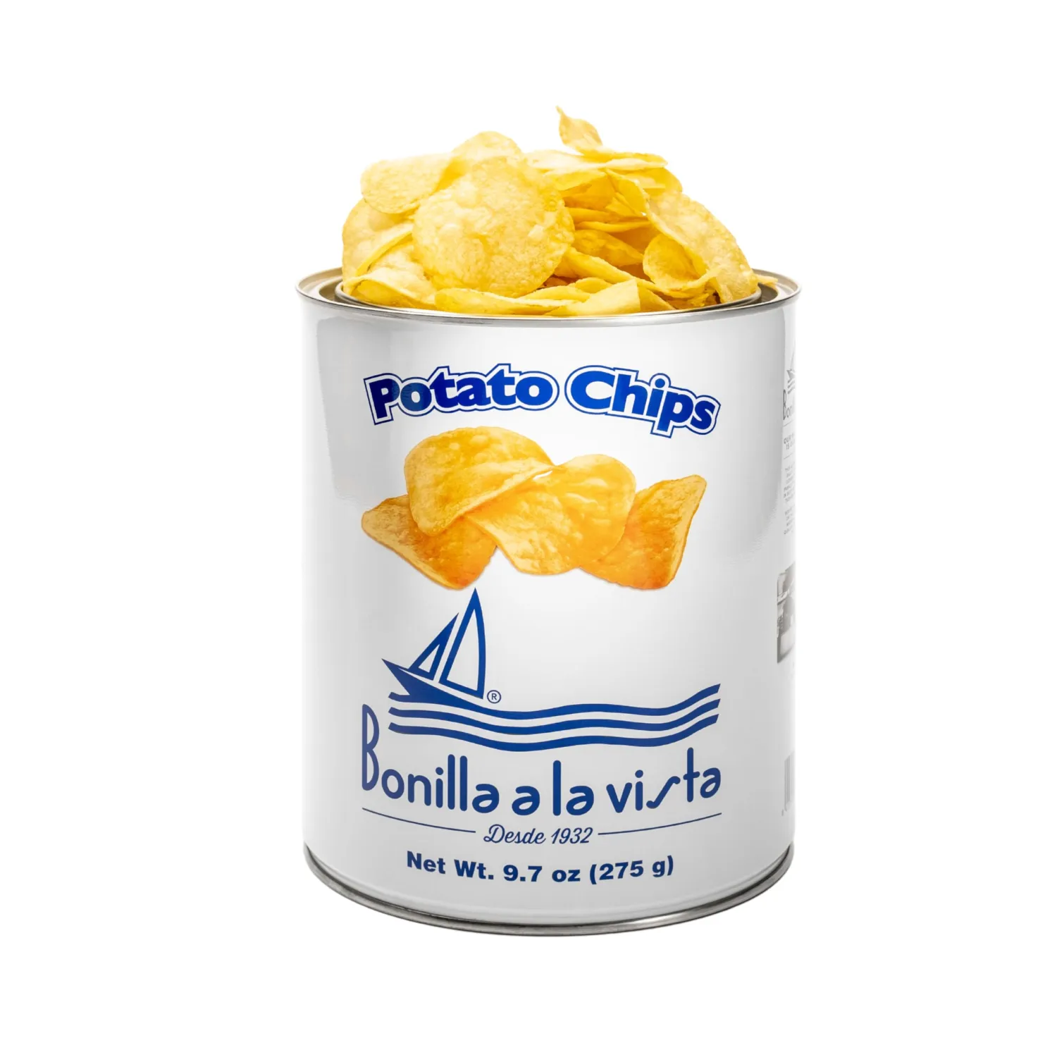 Bonilla a la Vista Potato Chips - 275g Tin