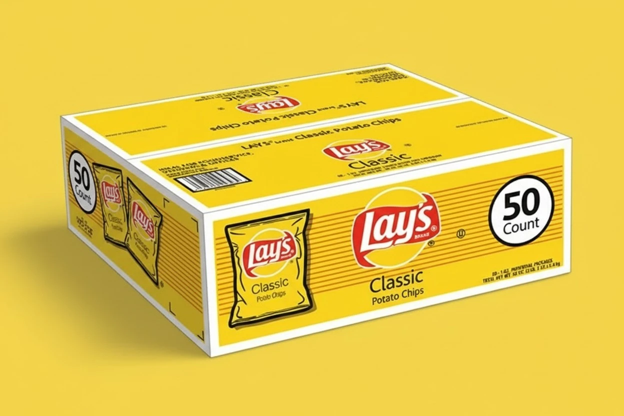 Potato Chips, Lay's Classic, 1 oz, 50-count
