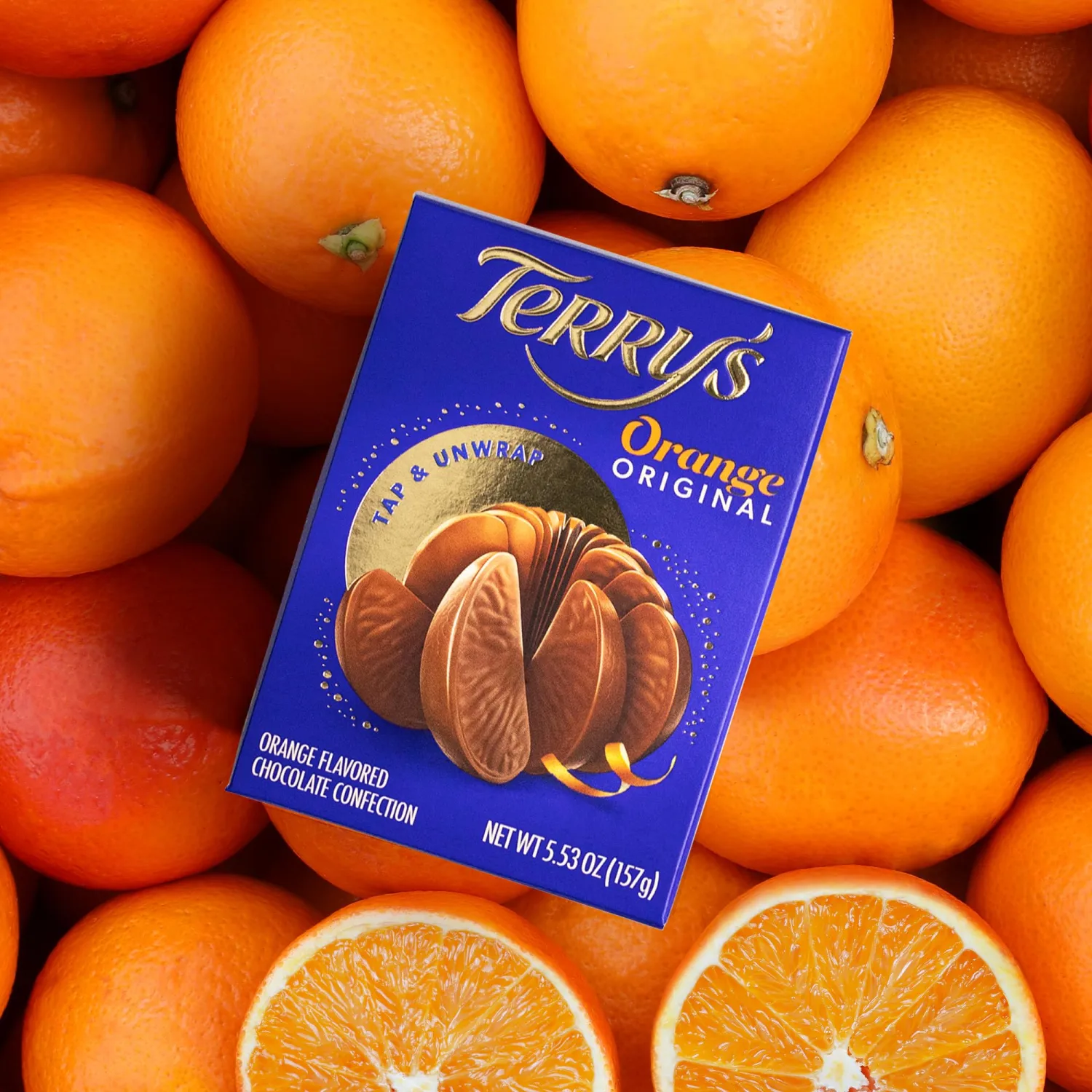 Terry's Milk and Dark Chocolate Oranges - Variety Pack - 5.53 oz Milk Chocolate Orange and 5.53 oz Dark Chocolate Orange