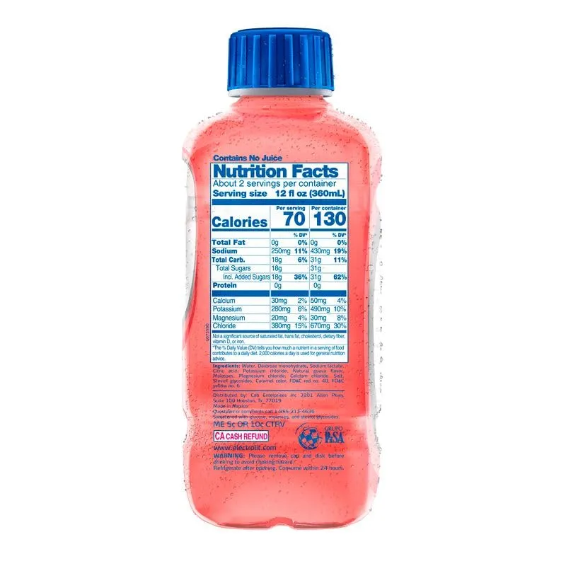 Electrolit Hydration Electrolyte Drinks, Sports Beverages with Electrolytes 12 Pack