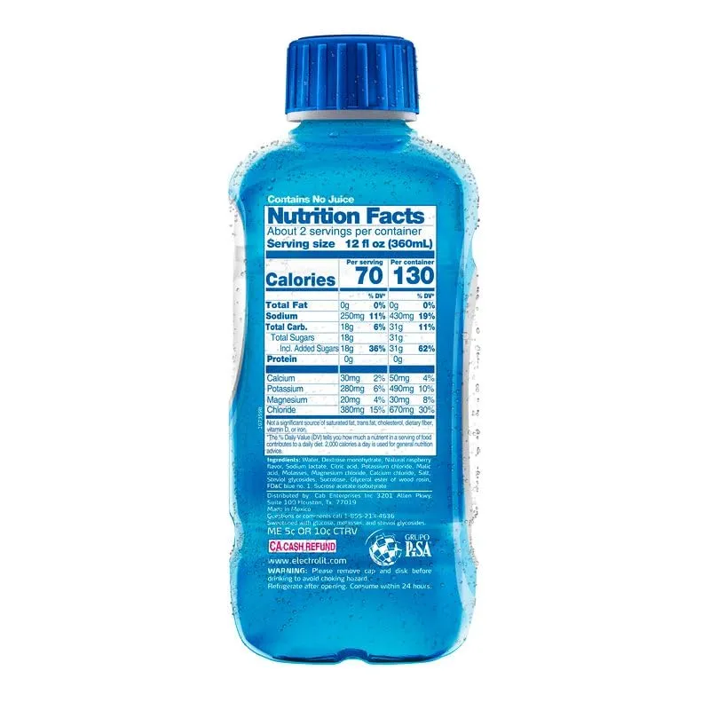 Electrolit 12 Pack (Blue Raspberry)