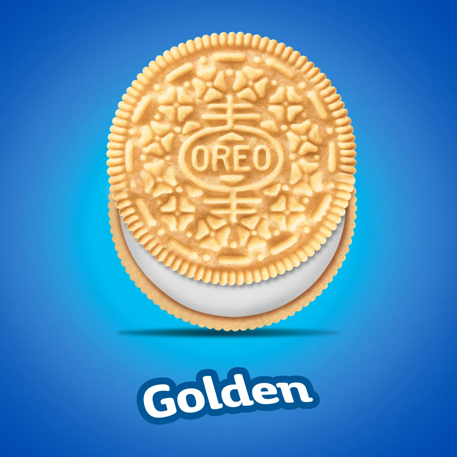 OREO Golden Sandwich Cookies, 13.29 oz