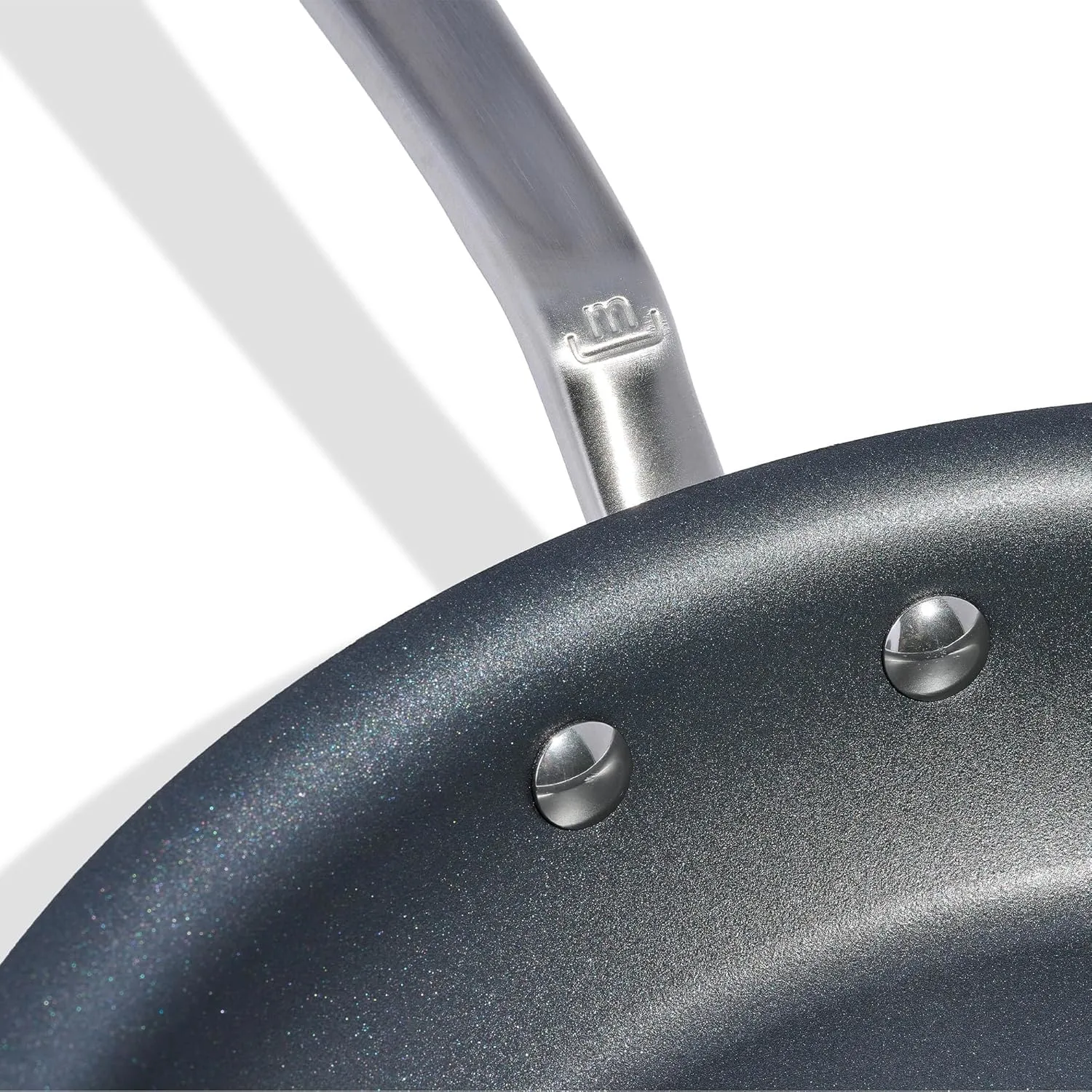 Made In Cookware - ProCoat 12" Non Stick Frying Pan (Graphite) - 5 Ply Stainless Clad Nonstick - Professional Cookware - Crafted in Italy - Induction Compatible