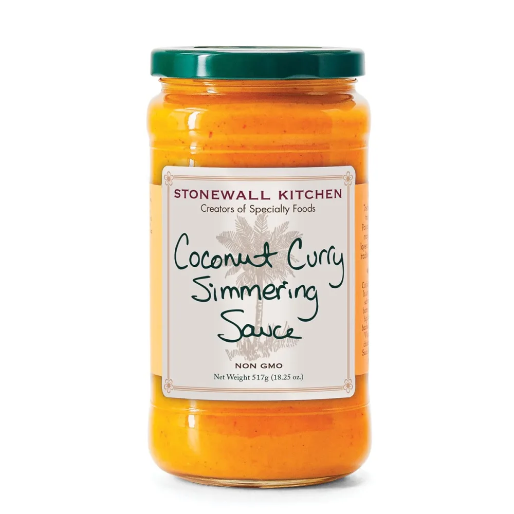 Stonewall Kitchen Coconut Curry Simmering Sauce, 18.25 Ounces