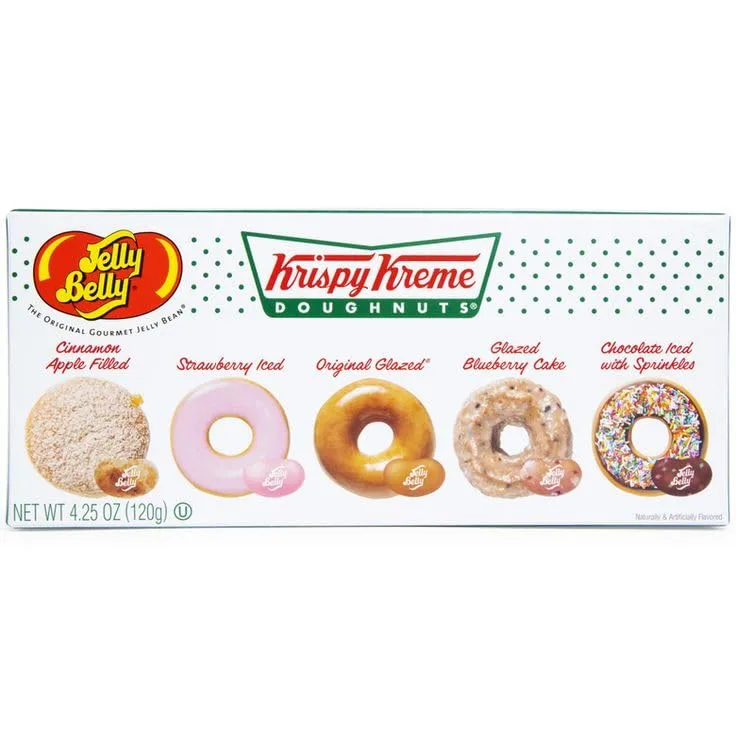 Jelly Belly Krispy Kreme Donut Gift Box - Pack of 2, 4.25 oz. Boxes By Lyza's Sweets & Treats