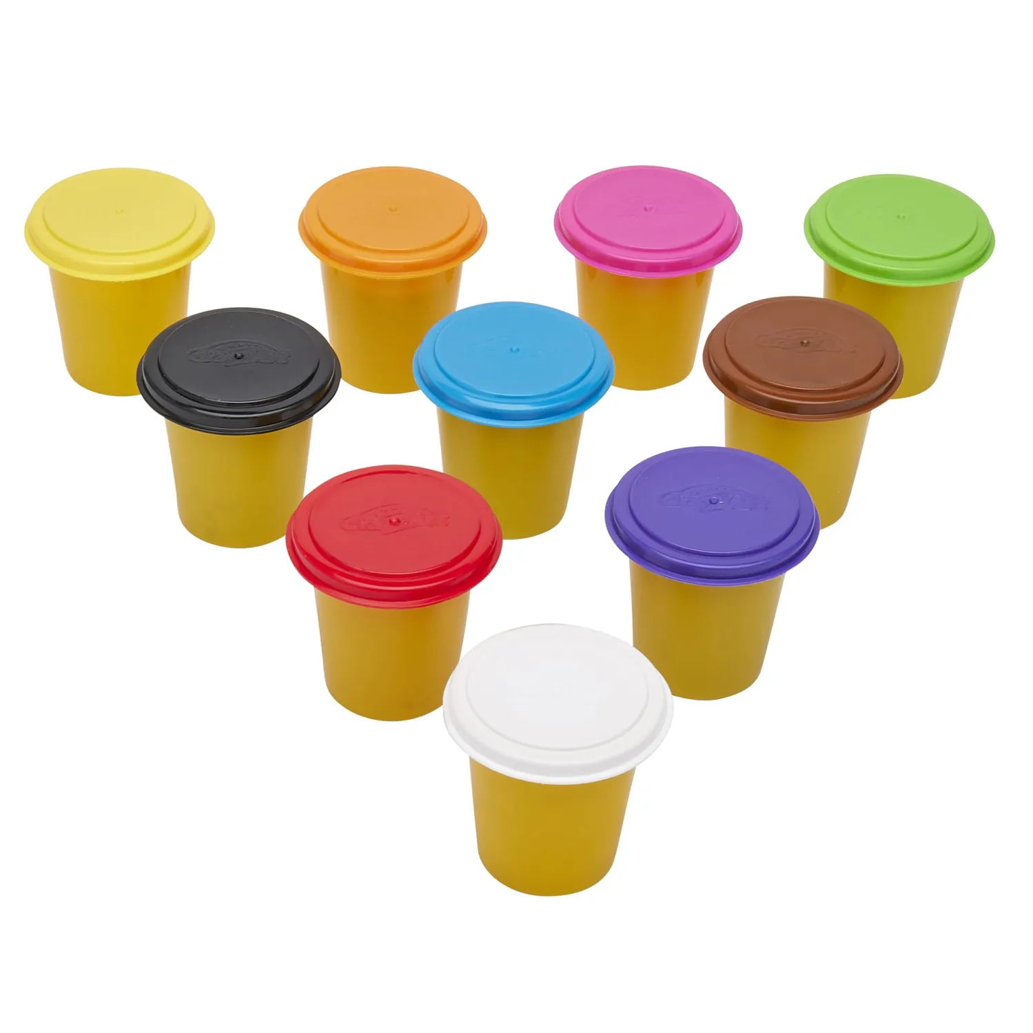 Cra-Z-Art Softee Dough Bulk 10 Pack of Modeling Compound, Super Pack of Softee Dough, Ages 2 and Up