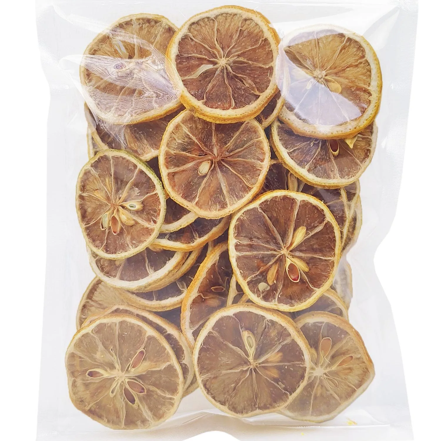 Selected Dried Lemon Slices 3 Oz/86g,Dehydrated Dry Lemon.100% Natural & No Additives,No Sugar Added.