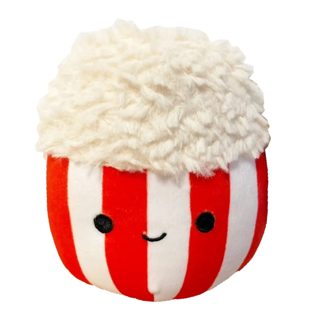 Squishmallow Oficial Kellytoy Food Squad Plush Dessert Collectible Soft Plush Animal (Arnel Popcorn, 5 Inch)