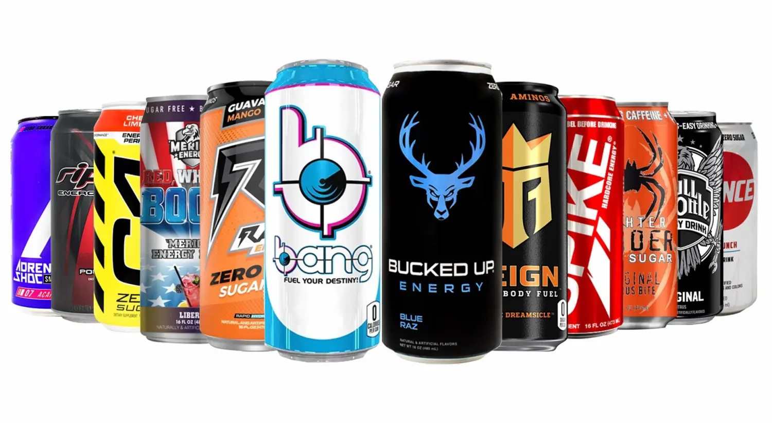 Energy Drink Variety Box (6 Cans) Please Read Description