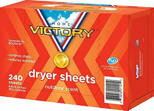 Dryer Sheets: Outdoor Scented Laundry Fabric Softener Sheets - Reduces Wrinkles - Controls Static - Softens Fabric (240 Count)