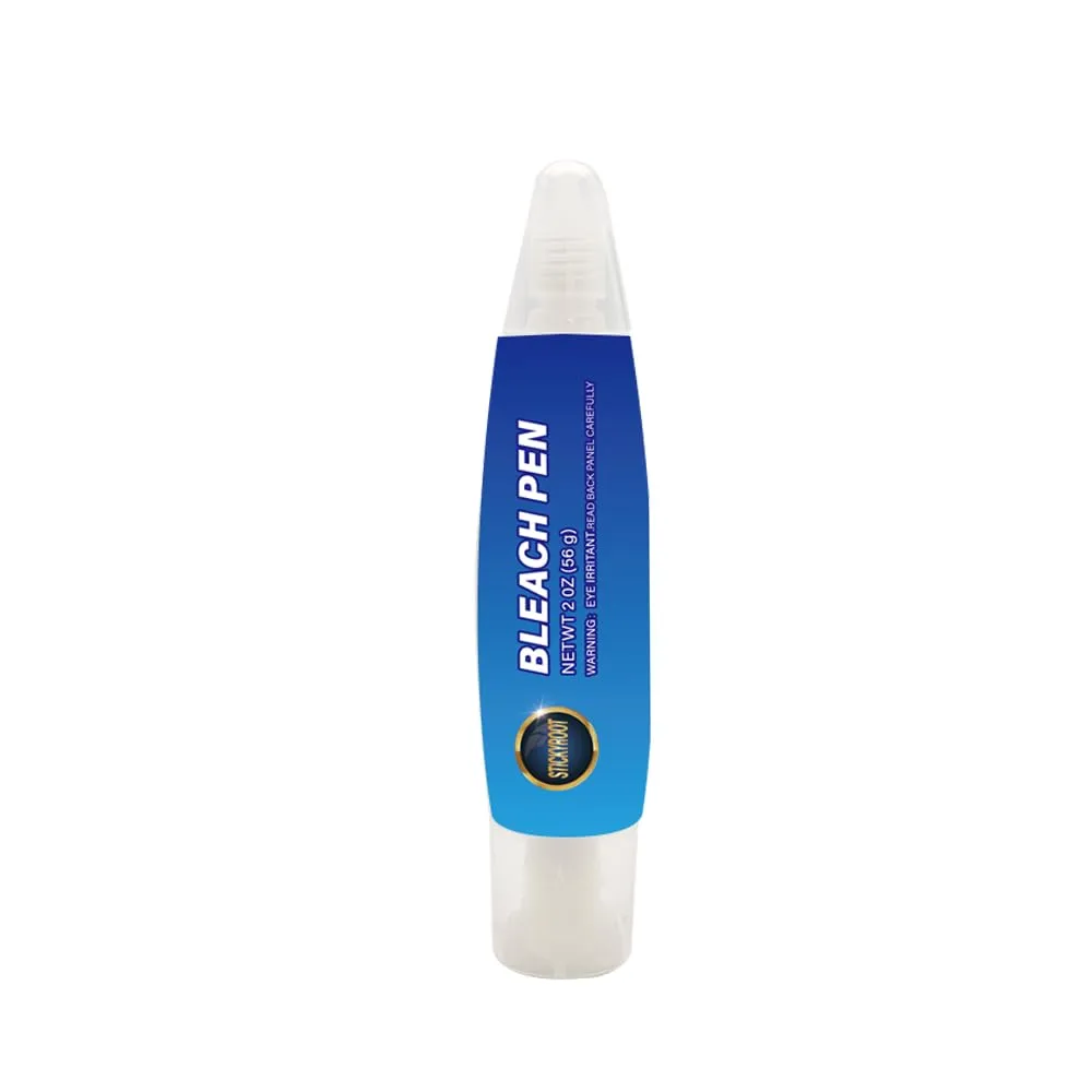 Bleach Pen Gel,Bleach Pen for Clothing,Stain Remover Pen,Travel Size Toiletries,Travel Essentials,Travel Accessories,Lnstantly Remove Stains