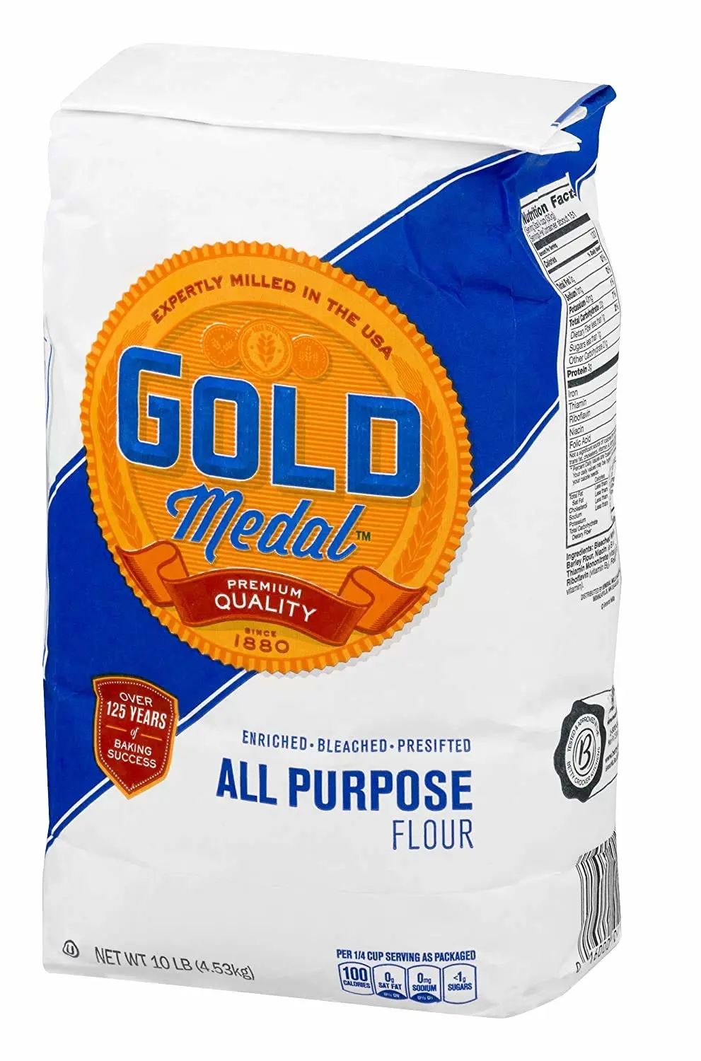 Gold Medal All Purpose Whole Wheat Flour, 160-Ounce
