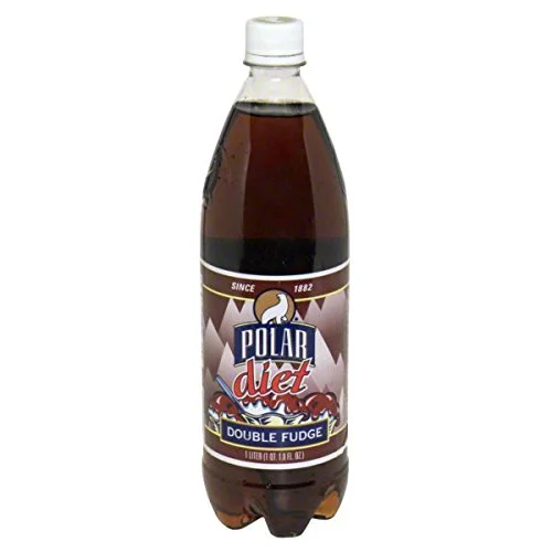 Polar Double Fudge 1 Liter Plastic Bottles - Pack of 12