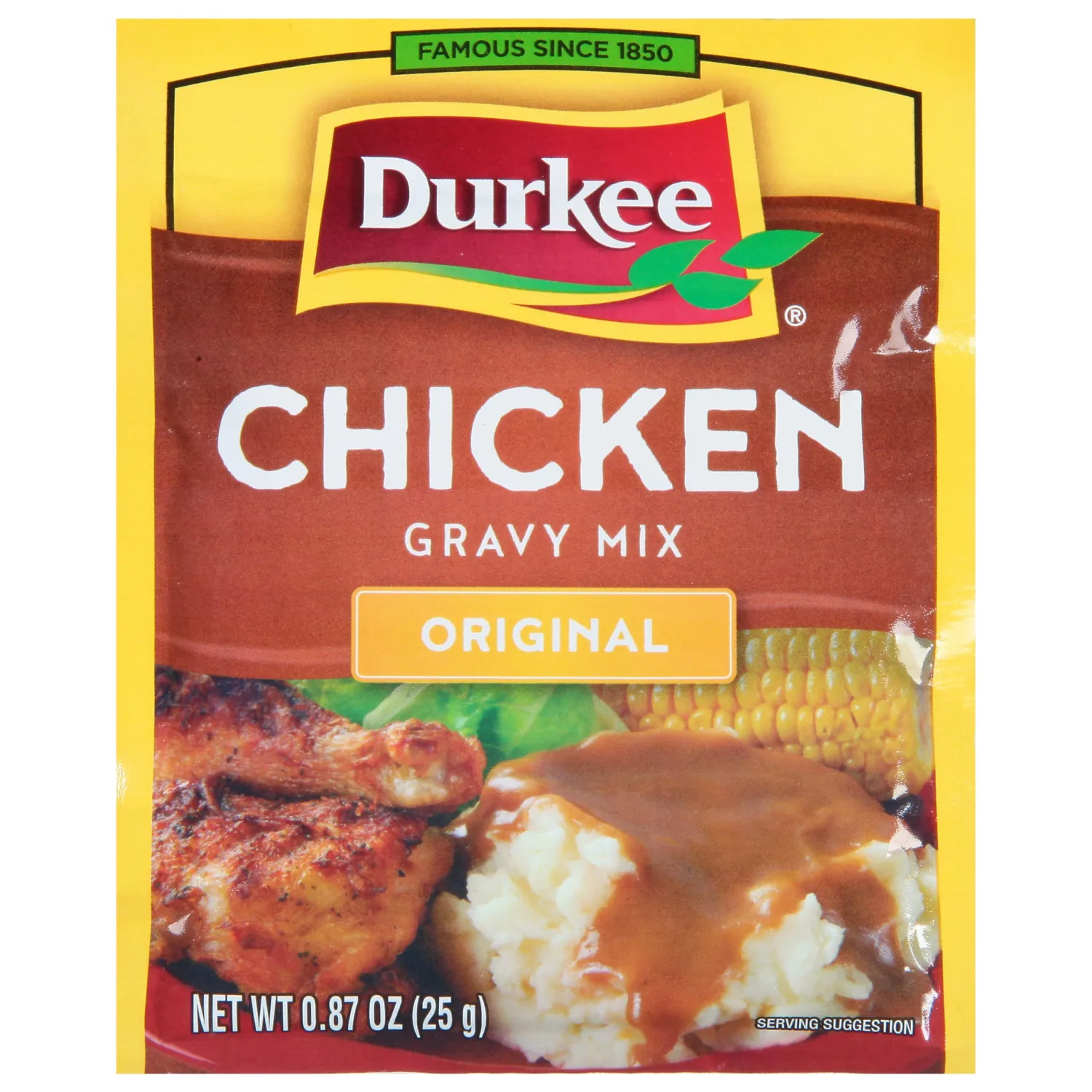 Durkee Chicken Gravy Mix, 0.87 Ounce Packet